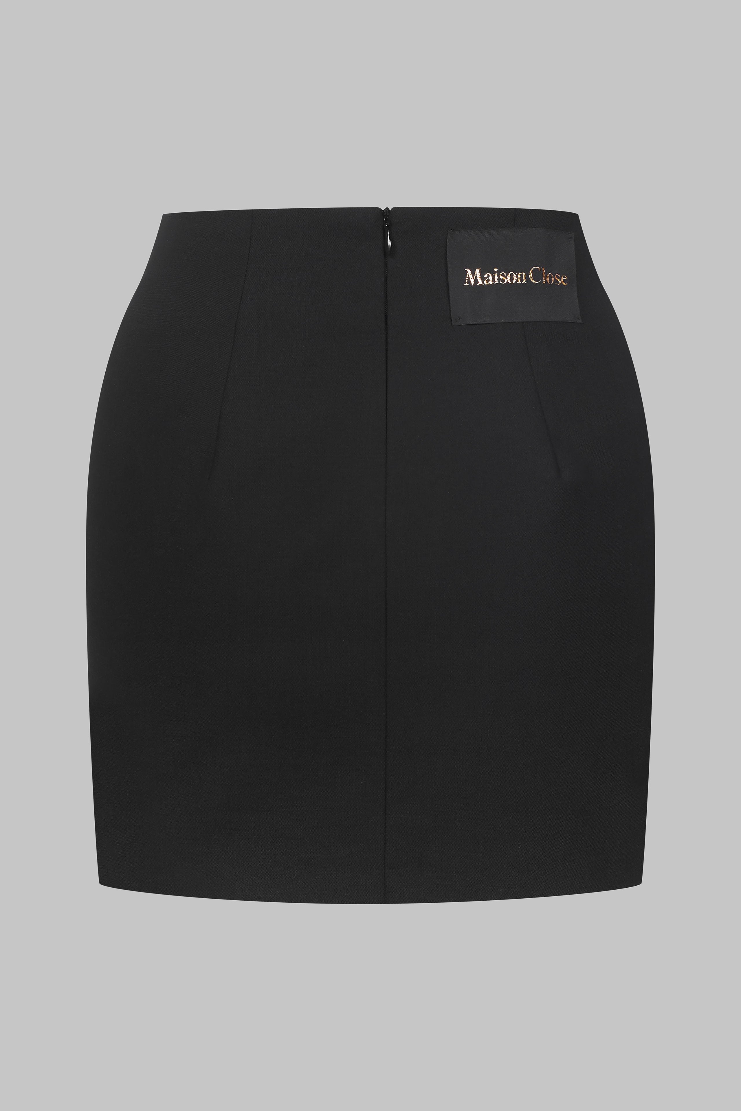 009 Tuxedo skirt - Le Vestiaire