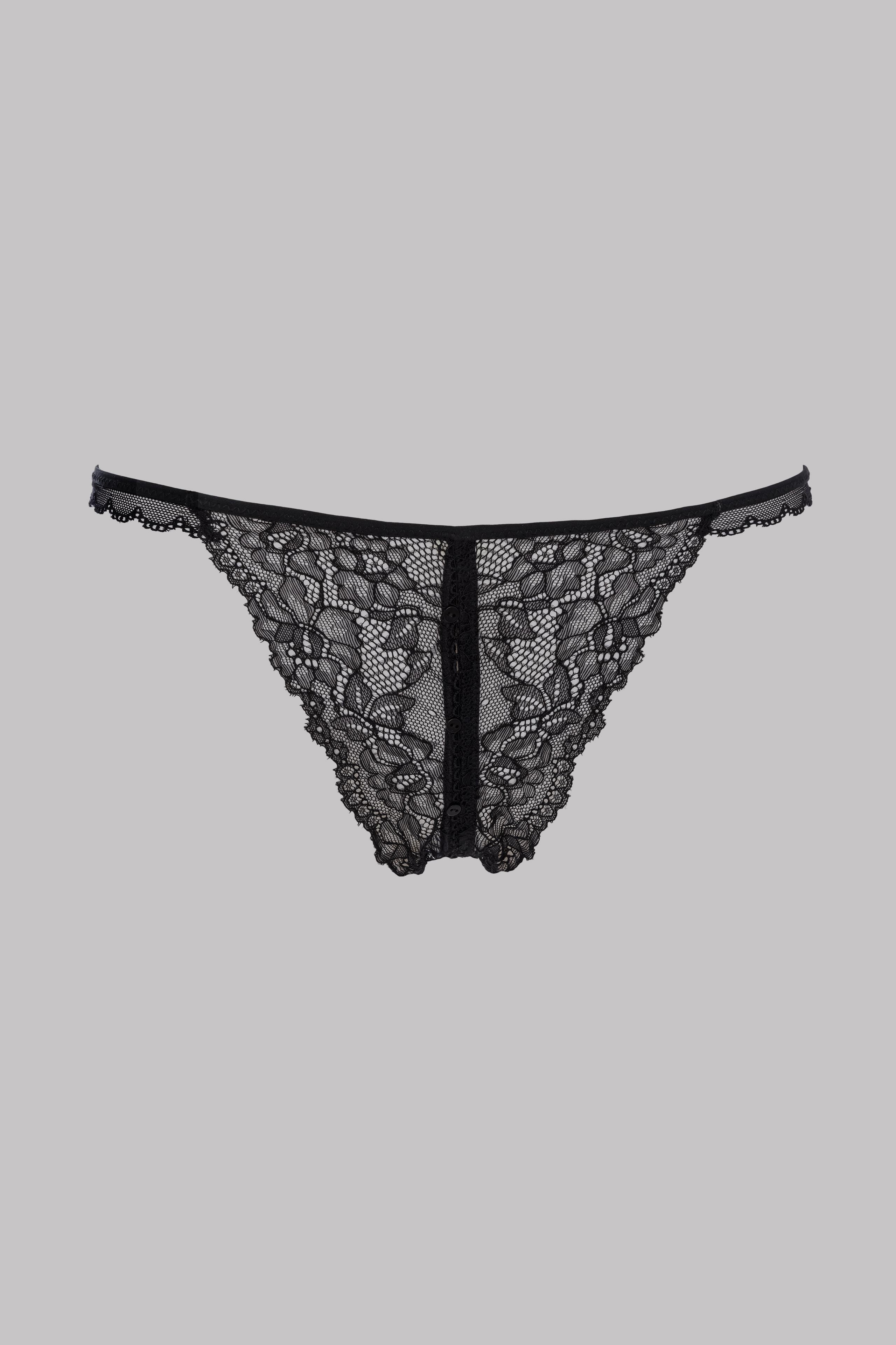 Openable tanga - Le Petit Secret Dentelle