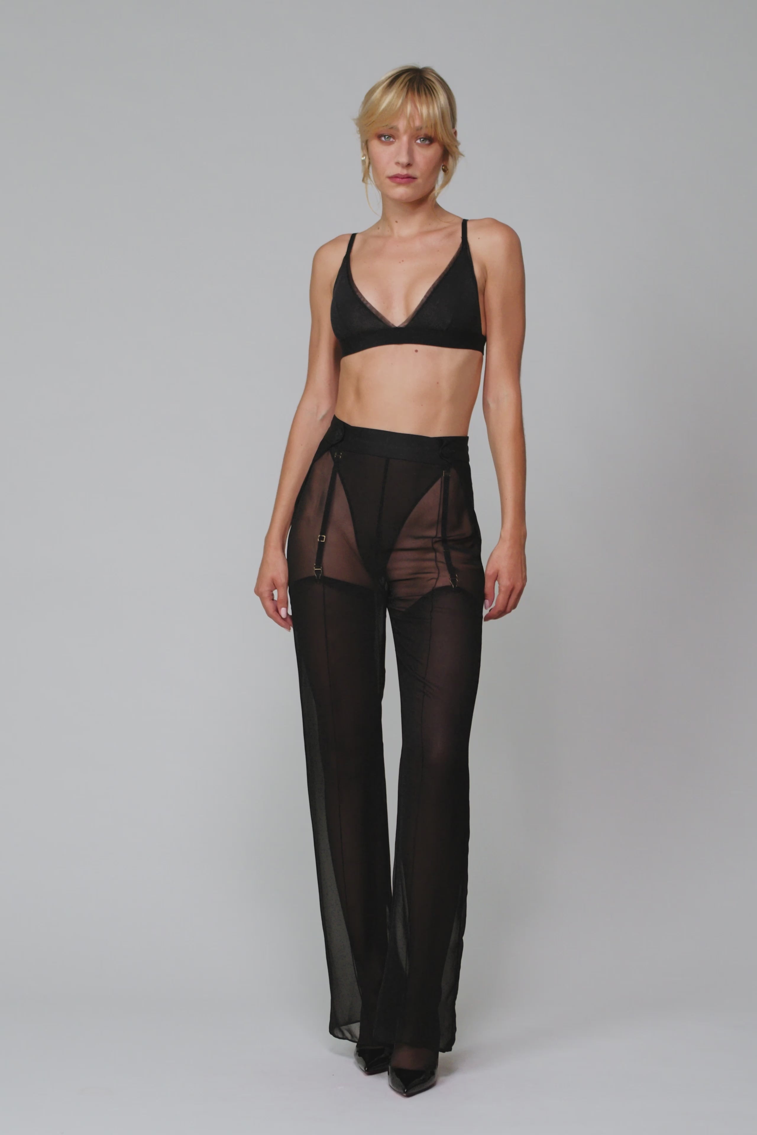 028 Sheer pants - Le Vestiaire