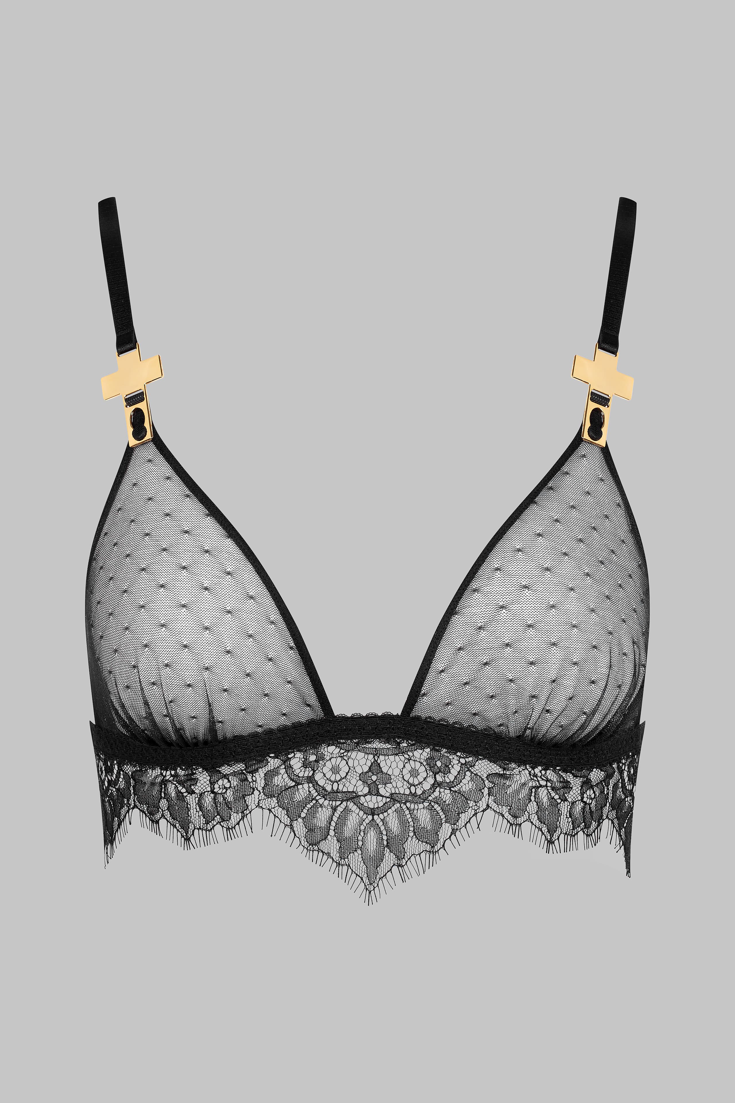 Triangle bra with cross - Inspiration Divine